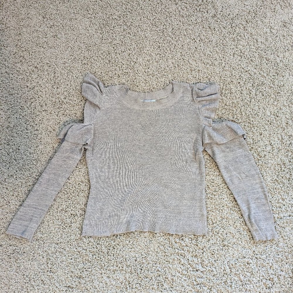 She + Sky Grey Sweater